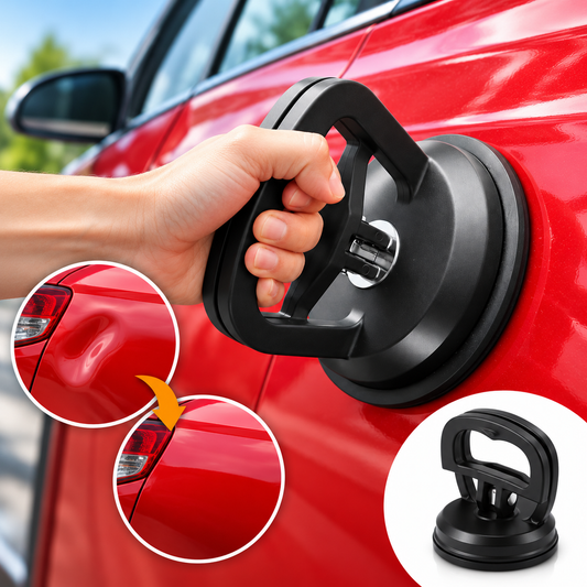 Heavy-Duty Car Dent Puller Suction Cup (Pack of 2) – Strong Grip Dent Remover Tool for Car - Portable Dent Lifter (Black)