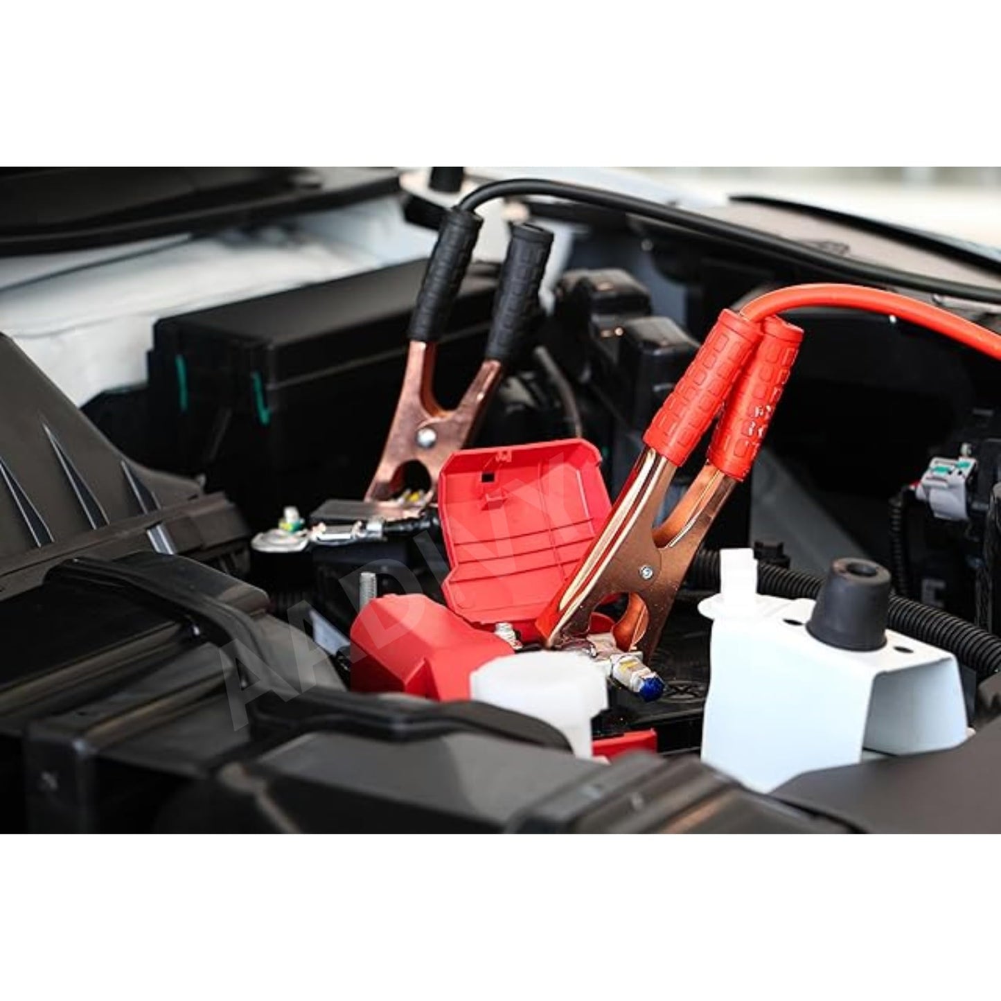 Heavy Duty Car Battery Jumper Cable – Emergency Booster Cable with Alligator Clamps (7 FT)