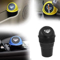 Portable Car Dustbin with Lid –  Car Garbage Bin, Mini Trash Can for Car | Cup Holder Design (Multiple Colors)