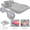 Premium Car Inflatable Bed with Air Pump & 2 Pillows - Universal Back Seat Air Mattress for Travel, Road Trips, Camping & Outdoor Adventures