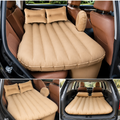 Premium Car Inflatable Bed with Air Pump & 2 Pillows - Universal Back Seat Air Mattress for Travel, Road Trips, Camping & Outdoor Adventures
