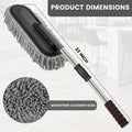 Soft Microfiber Car Duster with Extendable Handle – Scratch-Free Cleaning Brush