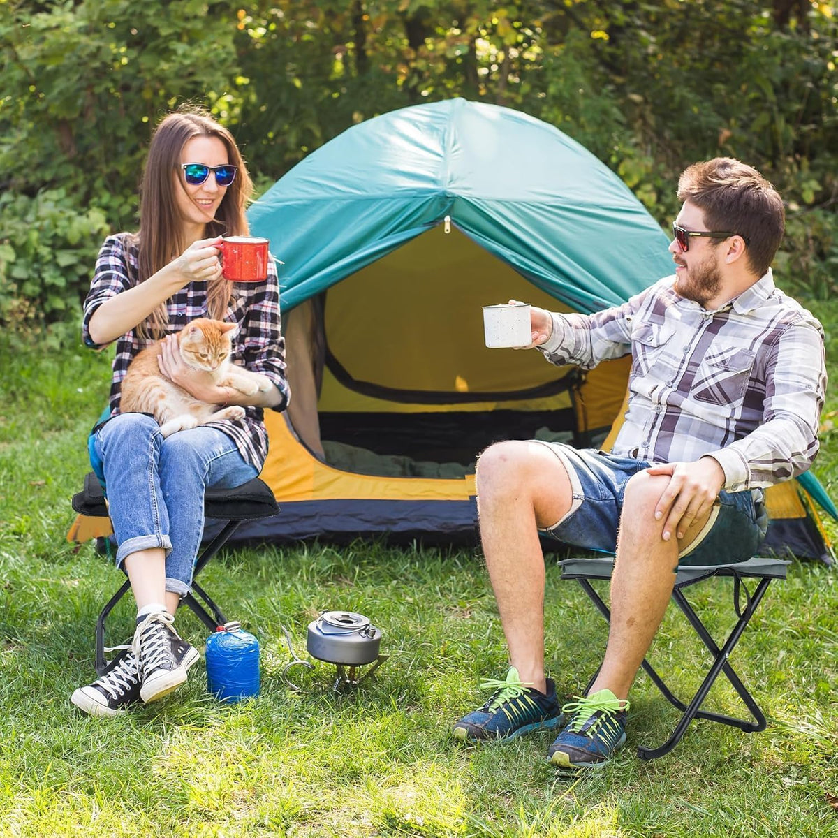 Portable Folding Stool – Lightweight Foldable Seat for Camping, Travel, Picnic & Outdoor Use