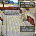 Premium Car Inflatable Bed with Air Pump & 2 Pillows - Universal Back Seat Air Mattress for Travel, Road Trips, Camping & Outdoor Adventures