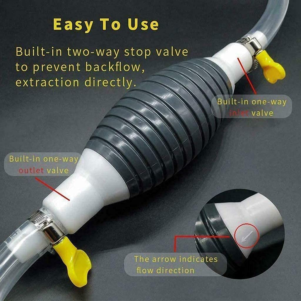 Fuel Transfer Pump Kit for Petrol, Diesel & Water – Portable Hand Pump
