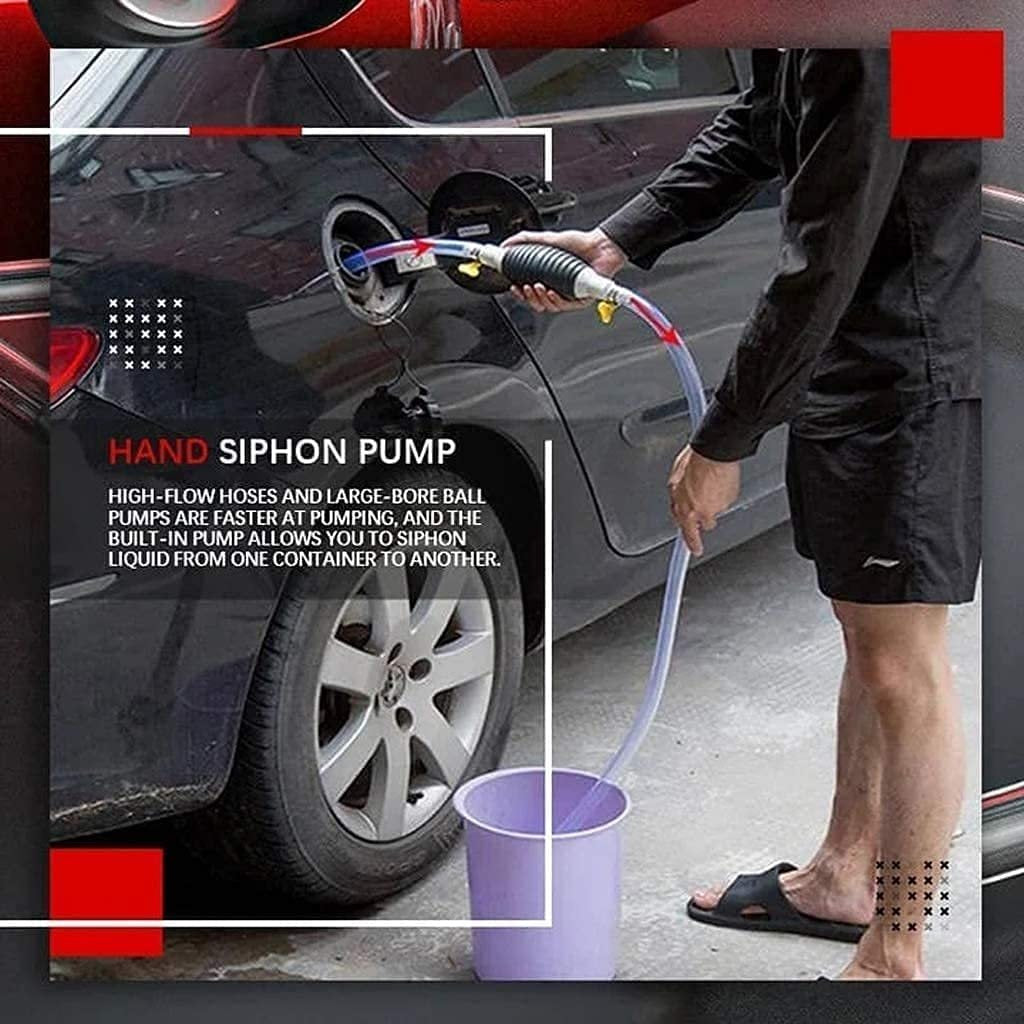 Fuel Transfer Pump Kit for Petrol, Diesel & Water – Portable Hand Pump