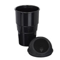 Portable Car Dustbin with Lid –  Car Garbage Bin, Mini Trash Can for Car | Cup Holder Design (Multiple Colors)