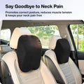 Memory Foam Car Neck Rest Pillow – Comfortable Neck & Cervical Support (Pack of 1)
