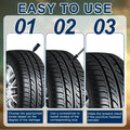 10 PCS Tire Repair Rubber Nails – Emergency Tubeless Tyre Puncture Repair Plugs, Quick Self-Service Tyre Repair Screws for Cars, Bikes, Scooters & SUVs