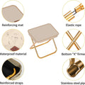 Portable Folding Stool – Lightweight Foldable Seat for Camping, Travel, Picnic & Outdoor Use