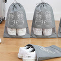 Travel Shoe Storage Bags (Pack of 3) – Drawstring Dustproof Shoe Organizer for Travel & Storage