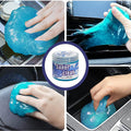 Car Interior Cleaning Gel 160gm (Pack of 2) – Reusable Dust Cleaner for AC Vents, Keyboard, Laptop & Dashboard