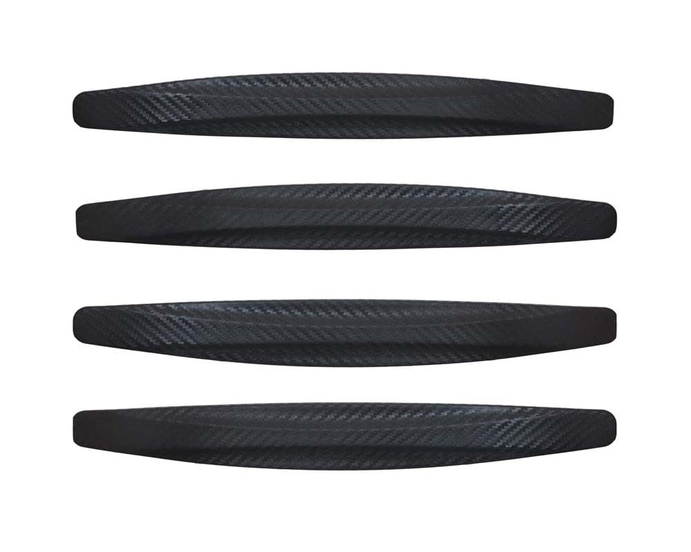 Car Bumper Scratch Guard – Carbon Style Protector (Set of 4)