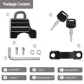 Motorcycle Helmet Lock – Anti-Theft Handlebar Mounted Safety Lock
