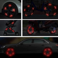 Reflective Wheel Rim Stickers for Cars & Bikes – Waterproof Safety Strips (Set of 20)