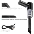 3-in-1 Portable Car Vacuum Cleaner - Wireless USB Rechargeable Handheld Mini Vacuum with Blower, Strong Suction & HEPA Filter
