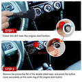 Car Push-To-Start Button Cover – Stylish Interior Protection