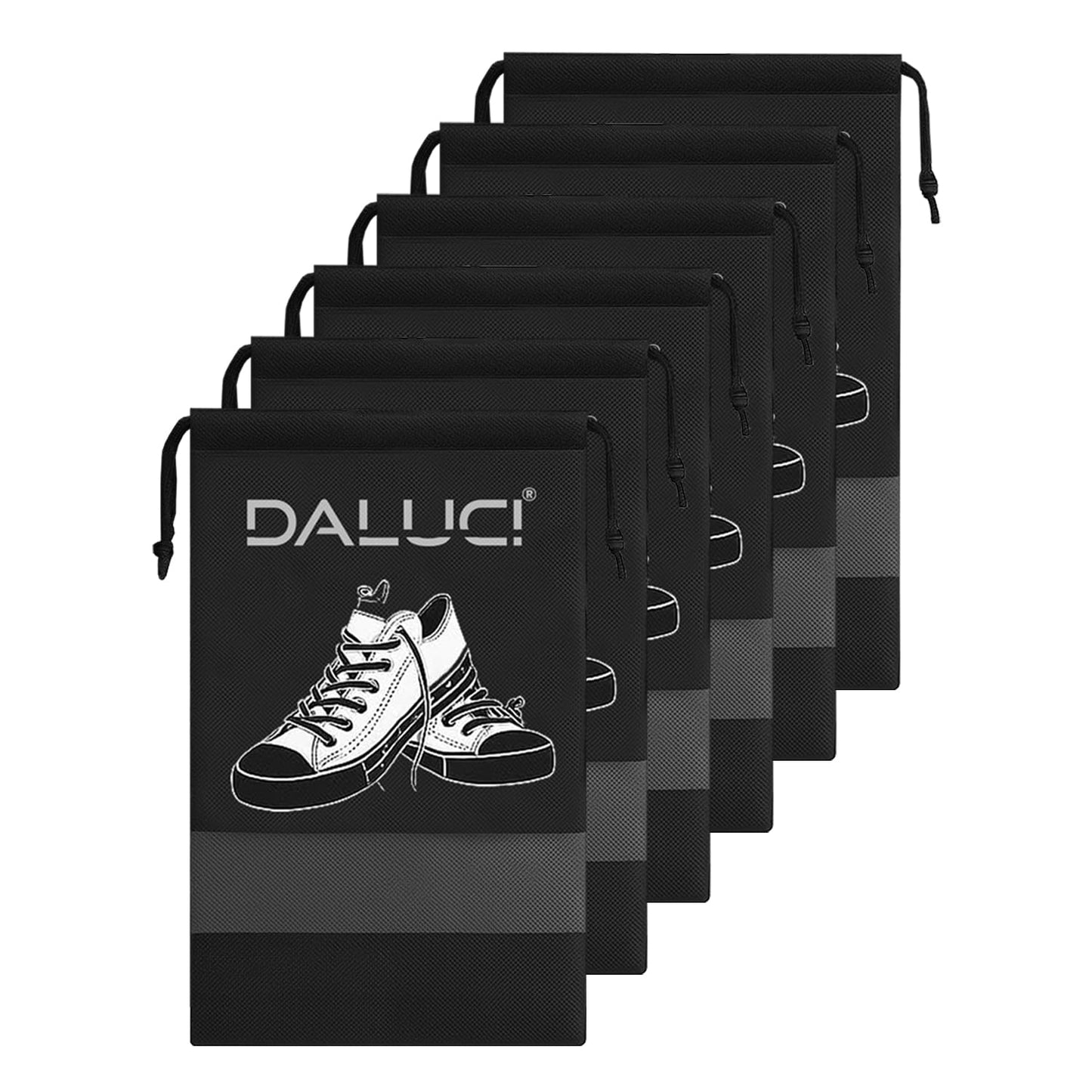 Travel Shoe Storage Bags (Pack of 3) – Drawstring Dustproof Shoe Organizer for Travel & Storage