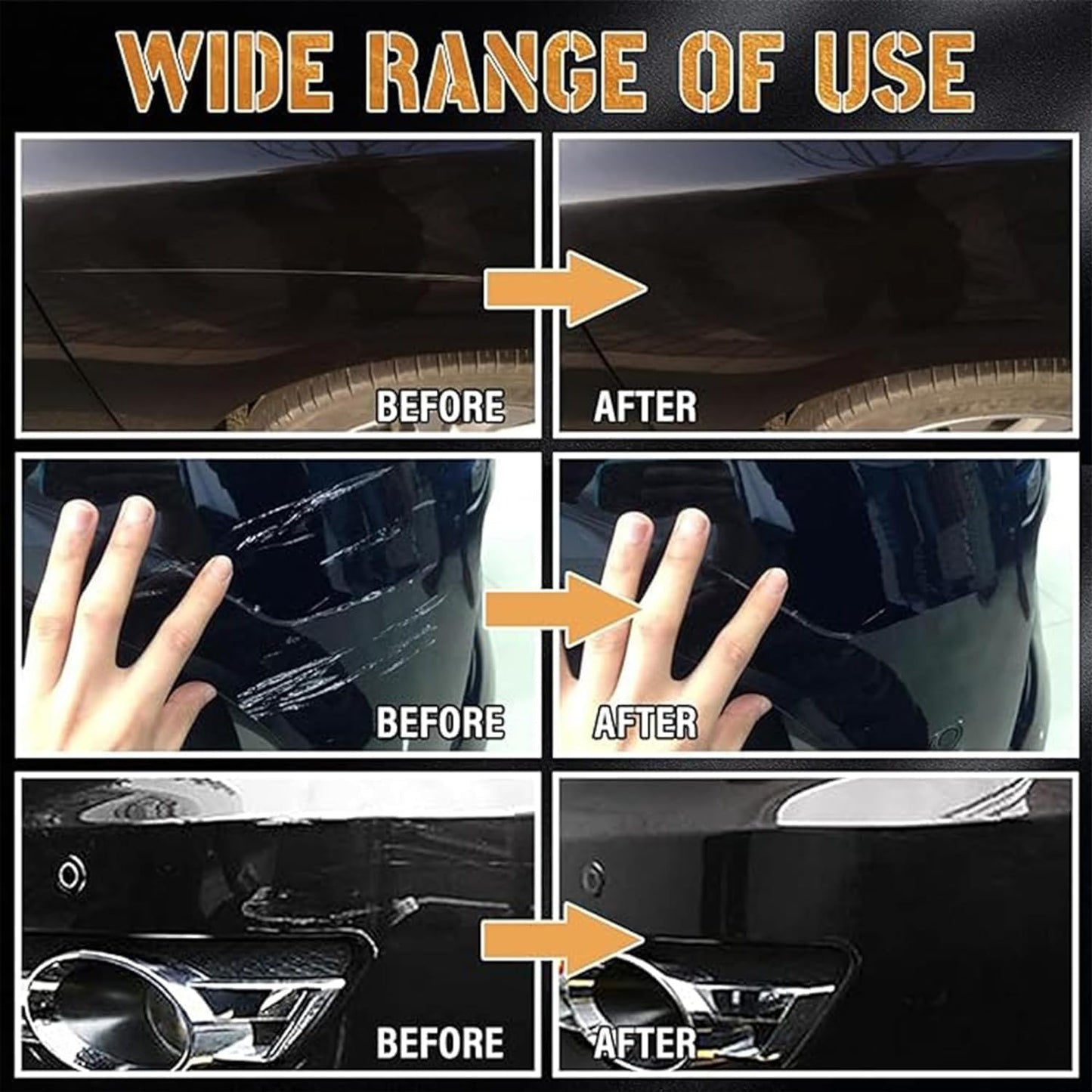 Car Scratch Repair Paint Pen – 2 in 1 Touch Up Pen for Car Scratches